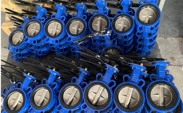 Van bướm DN125 (phi 141) 5’’ | Gang, inox, nhựa 53 Van bướm DN125 tại Van điện Đài Loan