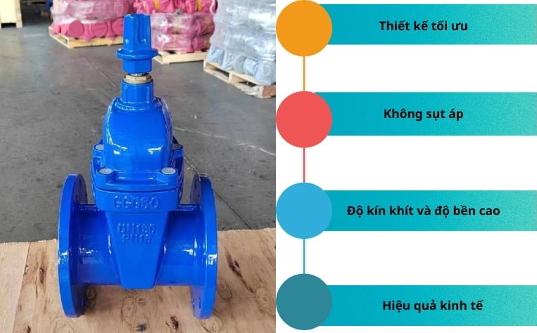 Van cổng ty chìm Trung Quốc | QT450 - Z45T 11 Đặc điểm nổi bật van cổng ty chìm Trung Quốc