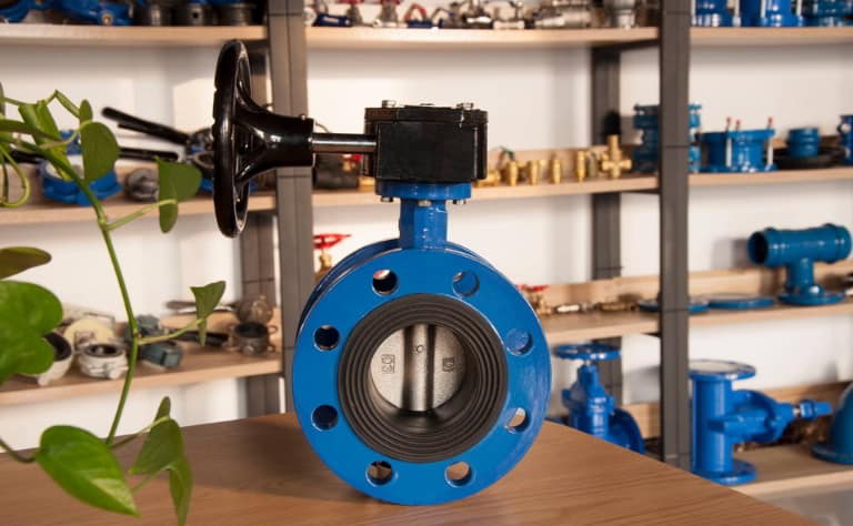 Van bướm tay quay